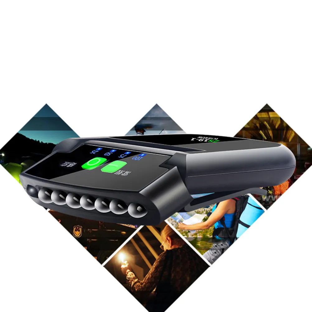 1Pcs Rechargeable LED Headlamp with Gesture Sensor Waterproof USB Powered Adjustable Light for Night Fishing Cycling