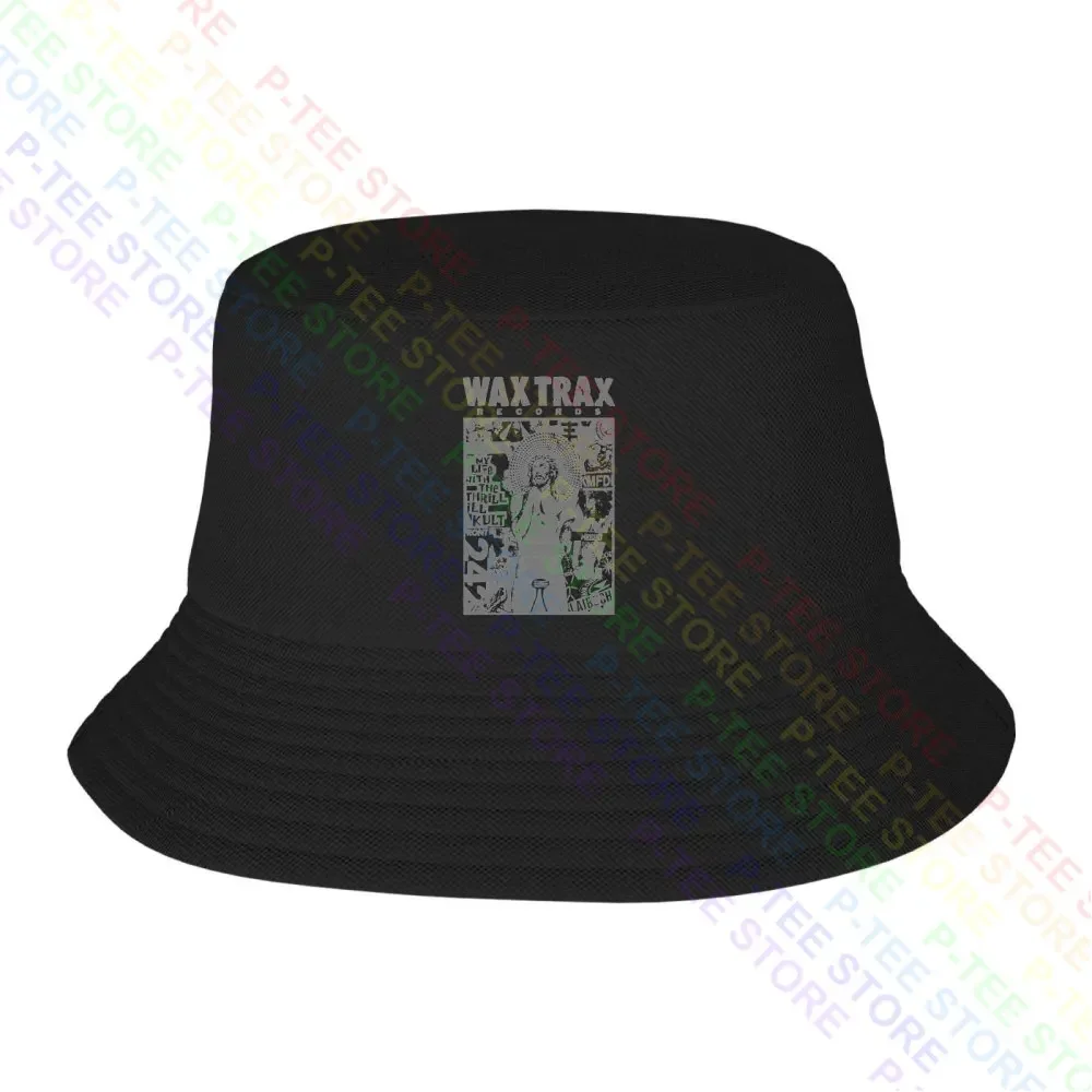 Wax Trax Movie Industrial Front 242 Fla Ministry Tkk Ebm Baseball Cap Snapback Caps Knitted Bucket Hat