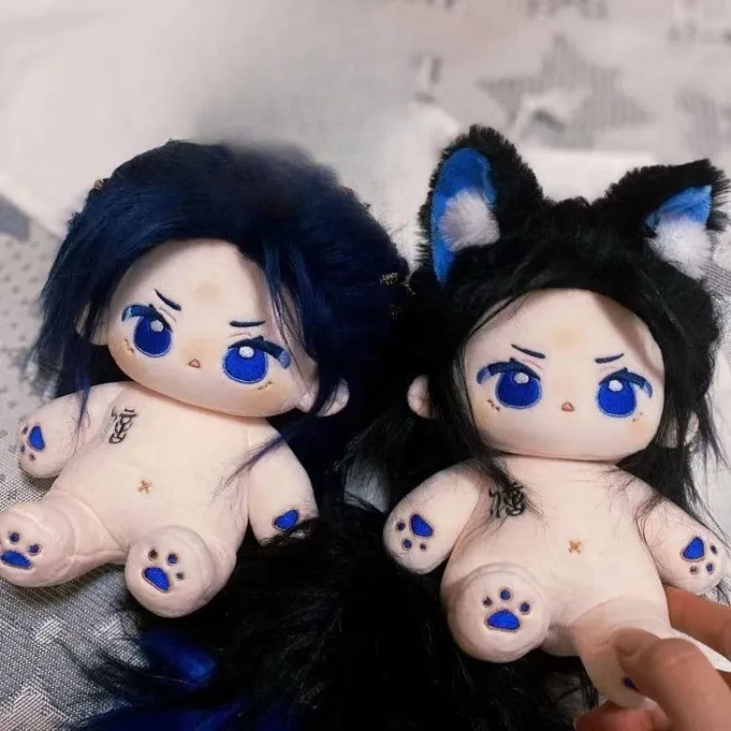 

20 см Anmie Game Han Xin Kawaii косплей хлопковая кукла тело со скелетом мультфильм DIY сменный костюм мягкая плюшевая игрушка фигурки фанаты подарок