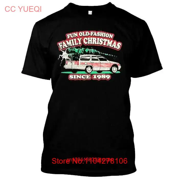 New Anthony Griswold Christmas fun old fashioned family T Shirt M 2XL long or short sleeves