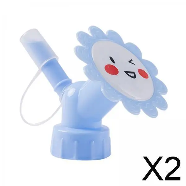 

2x крышка от бутылки, разбрызгиватель для бутылки, портативный многоцелевой садовый инструмент, носик для полива бутылок для газона в помещении