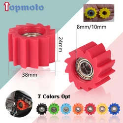 Motorcycle Pulley Wheel Drive Chain Roller Tensioner For Yamaha Honda Kawasaki KX KXF 250 450 250F CR CRF RMZ WR YZ Dirt Bike