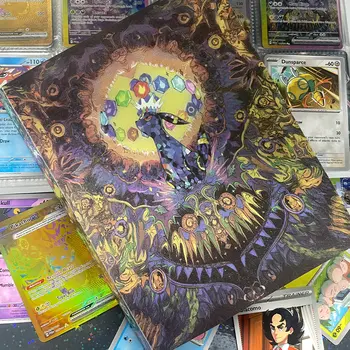 原版寶可夢遊戲卡包 緋紅&紫羅蘭寶可夢寶石包 Vol.3 交易卡牌遊戲 卡包盒 伊布拉希莫維奇 皮卡丘卡牌禮品 8 最佳銷售 寶可夢卡片夾 - №4