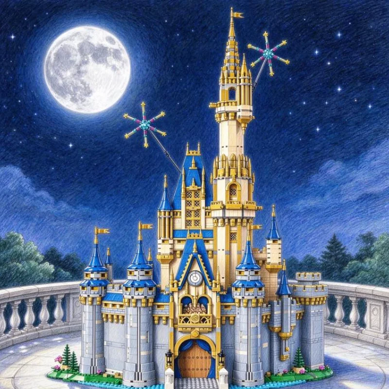 2026 4837pcs Creative Expert Dream House Model  Modular Building Blocks Brick Action Figures Educational For Birthday Gifts