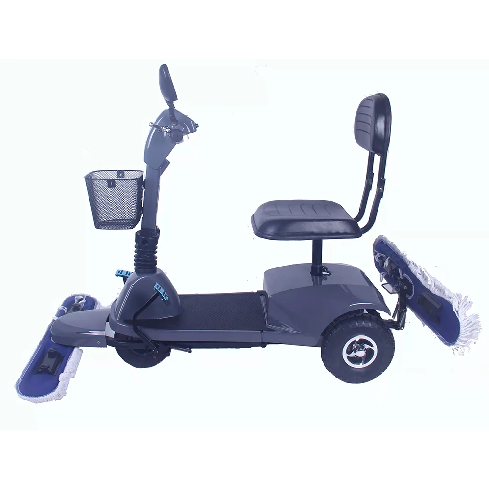 

Floor Cleaning Mop Scooter Commercial Electric Mopping Dust Collection Cart Floor Cleaning Machine