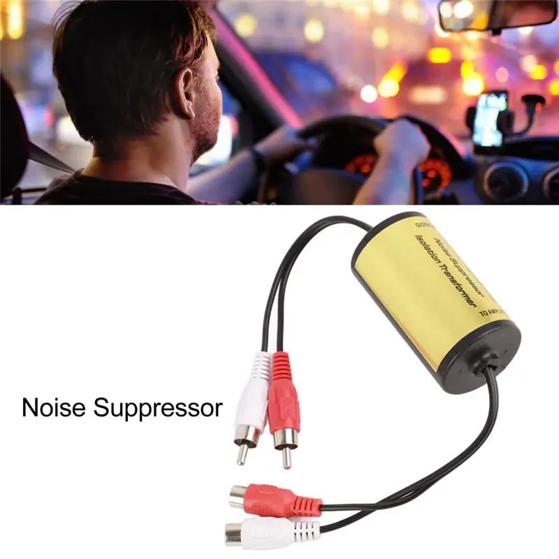 DT42-For Car Compatible Ground Loop Isolator, Low Distortion Noise Filter High Output Current