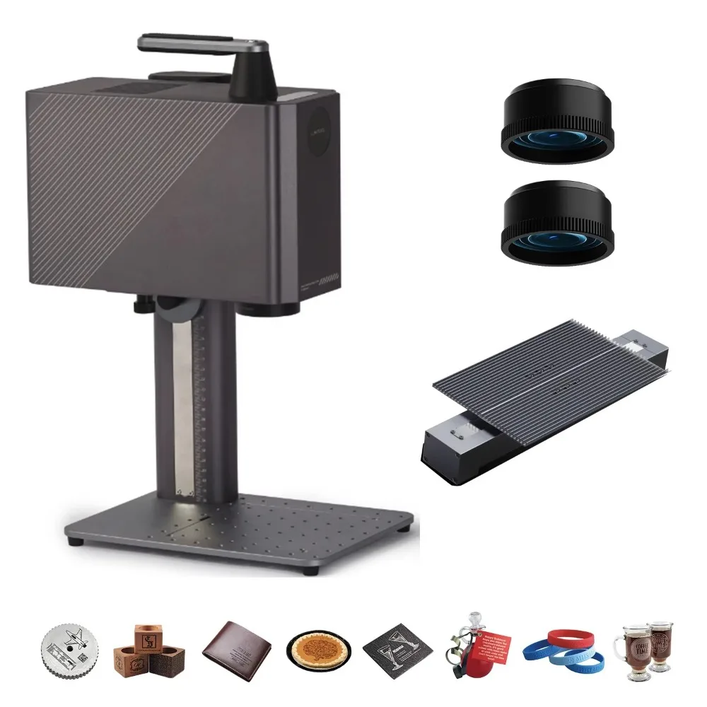 F28 Fiber Diode Dual  20W  Engraver Multi-functional 1064nm and 450nm Blue Light  Marking Machine