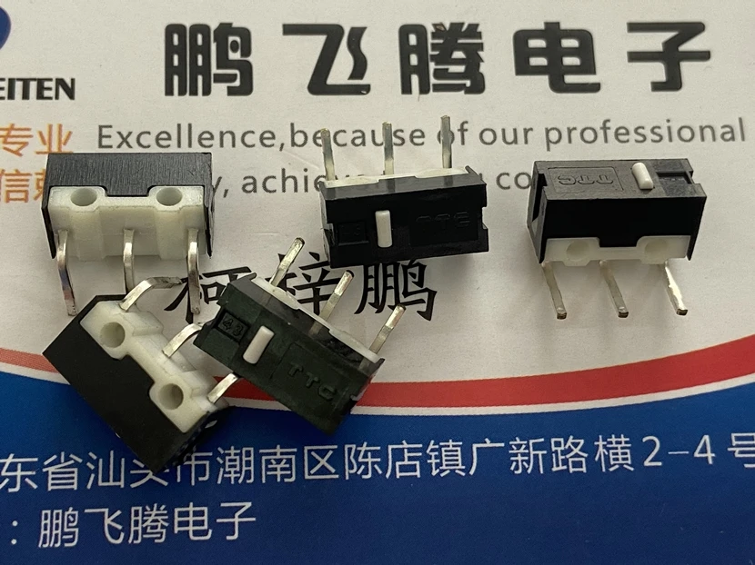 10PCS/lot Right curved TTC curved foot mouse micro switch Purgatory Viper side button RAW/XAI/SENSEI right button