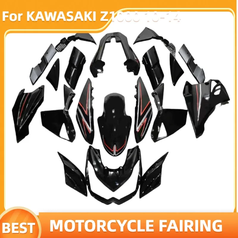

Painted Motorcycle Z1000 2010 2011 2013 2014 Fairing Kit for KAWASAKI Z1000 10-14 ABS Plastic Free Custom Bike Aftermarket