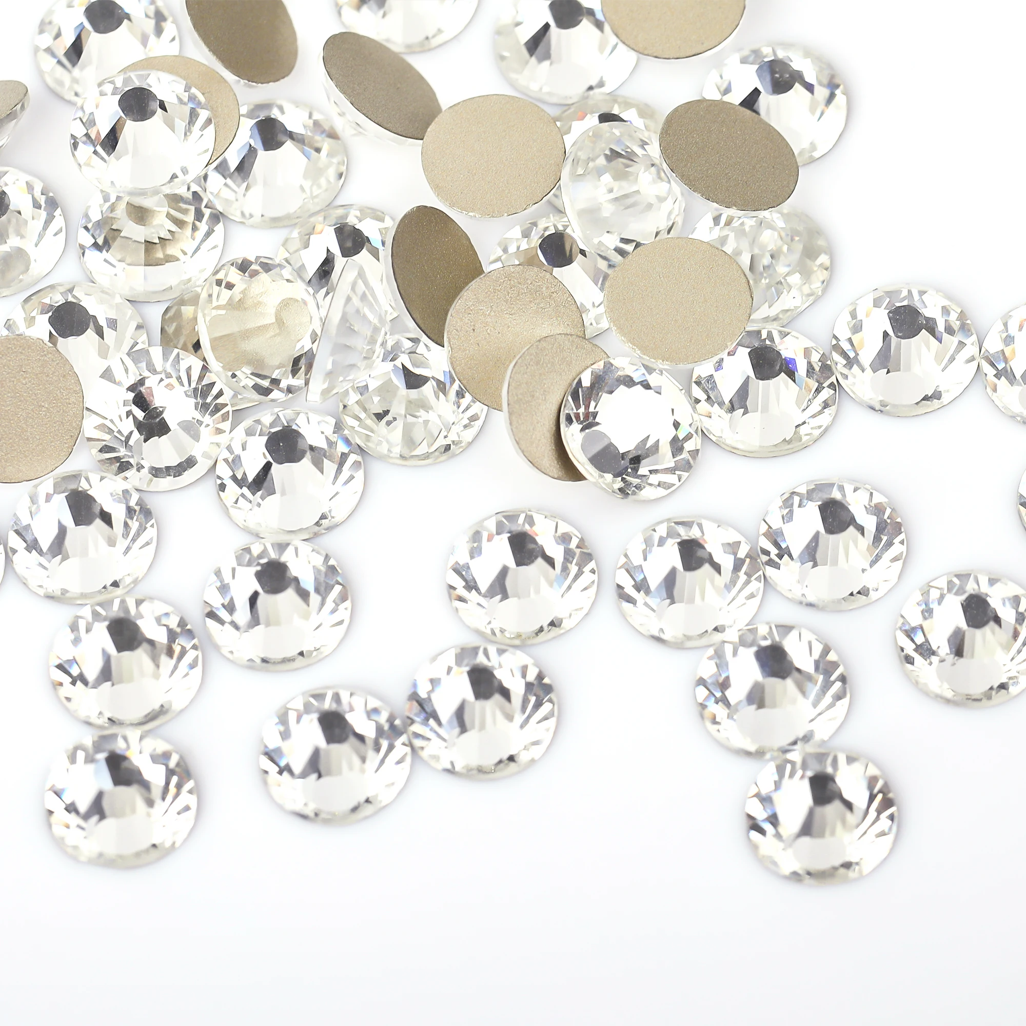 Crystal Hot Fix Rhinestones for Fabric Decoration