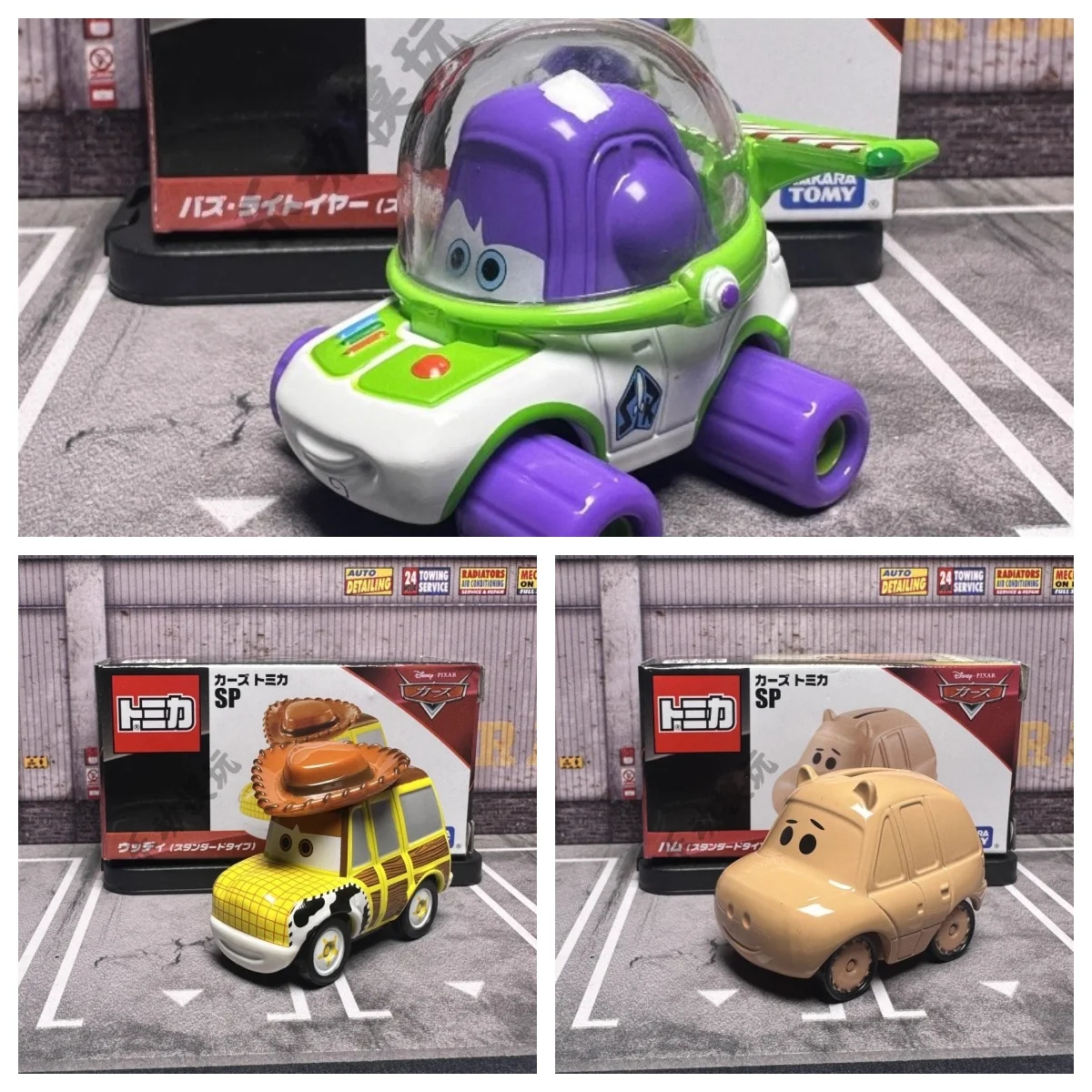 

Takara Tomy Dream Tomica - SP Toy Story Buzz Lightyear Woody Hamm Alloy Car Vehicle Diecast Metal Mode Collection Display Toy