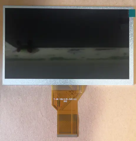 하수구 내시경 카메라 수리용 LCD 스크린 디스플레이 패널 교체, TIMOOK, 800x480, 7 인치 50 핀