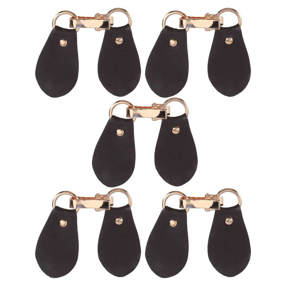 

5pcs Buttons Metal Hook Closure Vintage Horn Toggle Fastener For Coats Jackets Sew-On Toggles Clothing Buttons