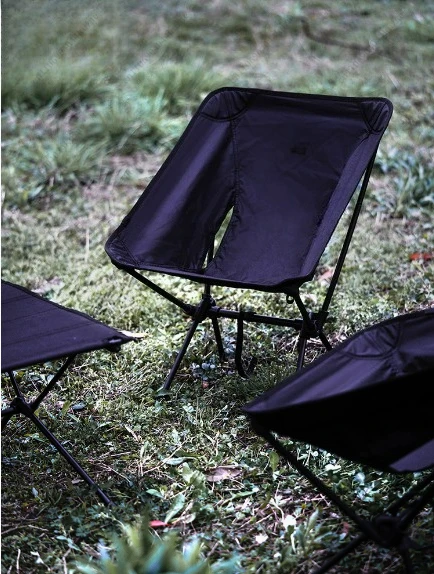 Lightweight Ultra-Light Outdoor Folding Four-Legged Hiking Camping Ground Chair