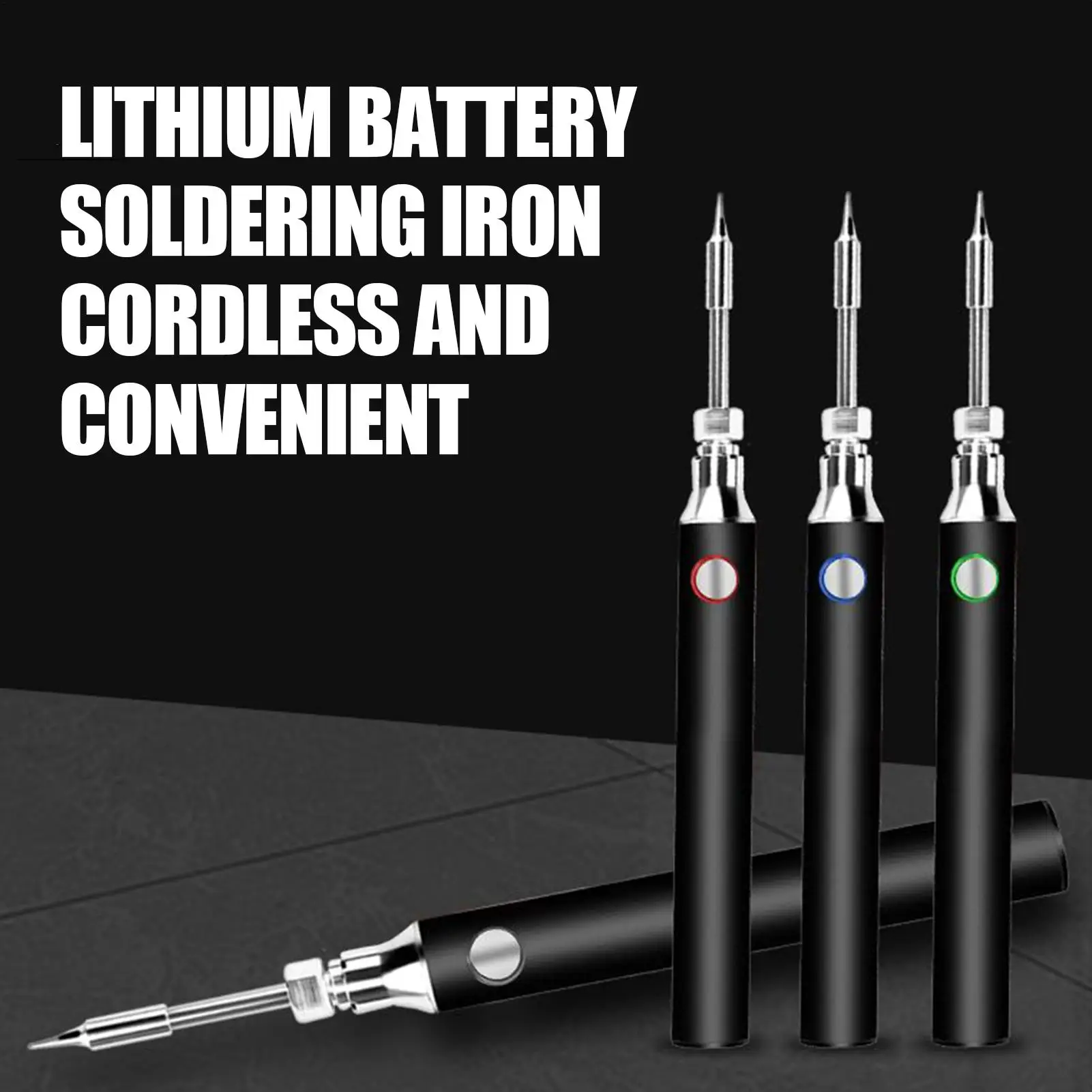 

Rechargeable Soldering Iron Soldering Iron Pen 3 Speed Electrical Welder Tool Wireless Precision Fast Heating For Industrial