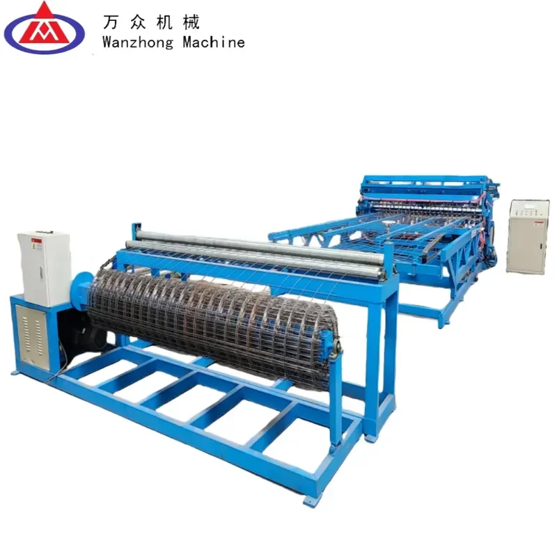 2026 CE WANZHONG WZ-2500 New Automatic High Speed Wire Mesh Welding Machine for Manufacturing Plant Use Producing Wire Mesh