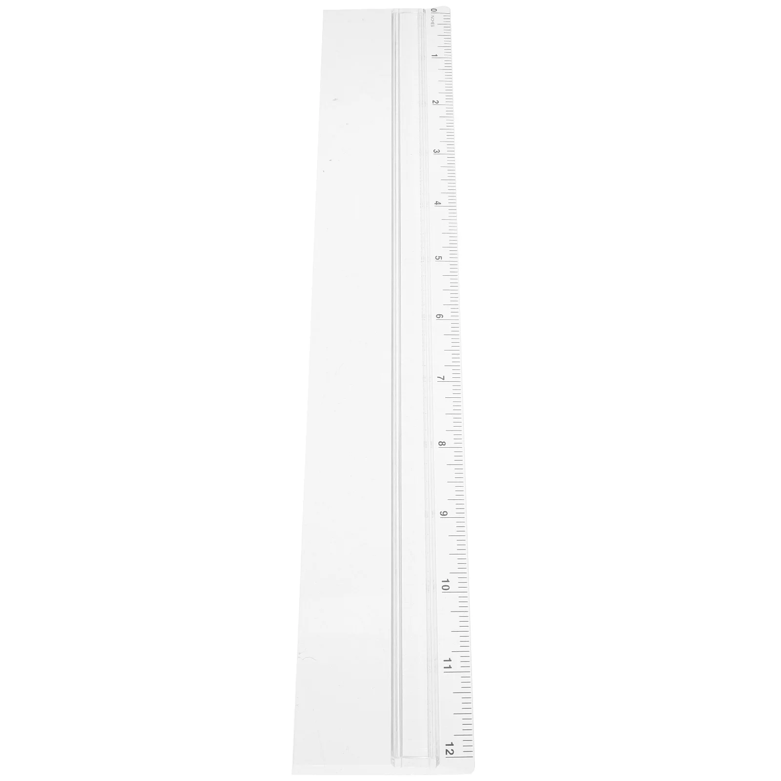 Measure Magnifying Glass Ruler Magnates Measuring Tool Office Transparent Straight