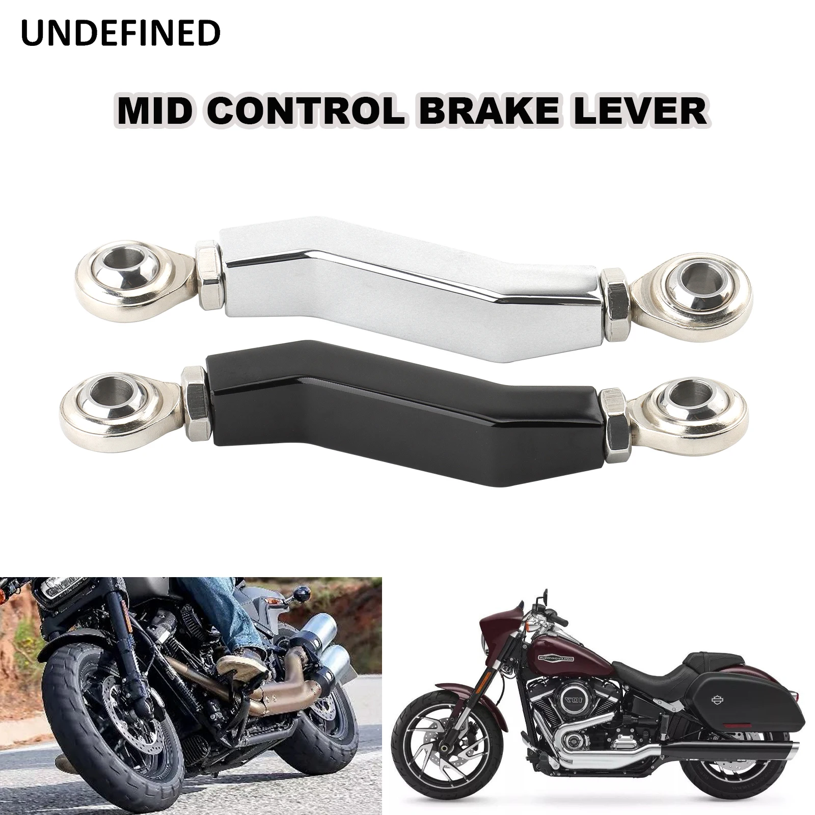 

Motorcycle Mid Control Brake Lever Linkage Arm For Harley Softail Standard Low Rider S Street Bob Moto Accessories CNC Aluminum