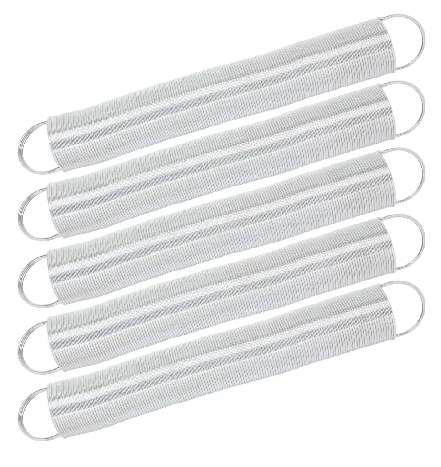 

5-Pack Heavy-Duty Electric Fence Gate Springs, Extends to 23 Feet for Livestock & Pasture Gates