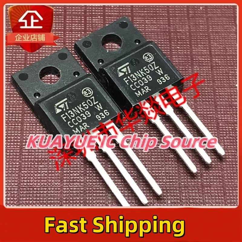 10PCS-30PCS F13NK50Z  STF13NK50Z  TO-220F  500V 11A  Brand New In Stock, Can Be Purchased Directly From Shenzhen Huayi Electro