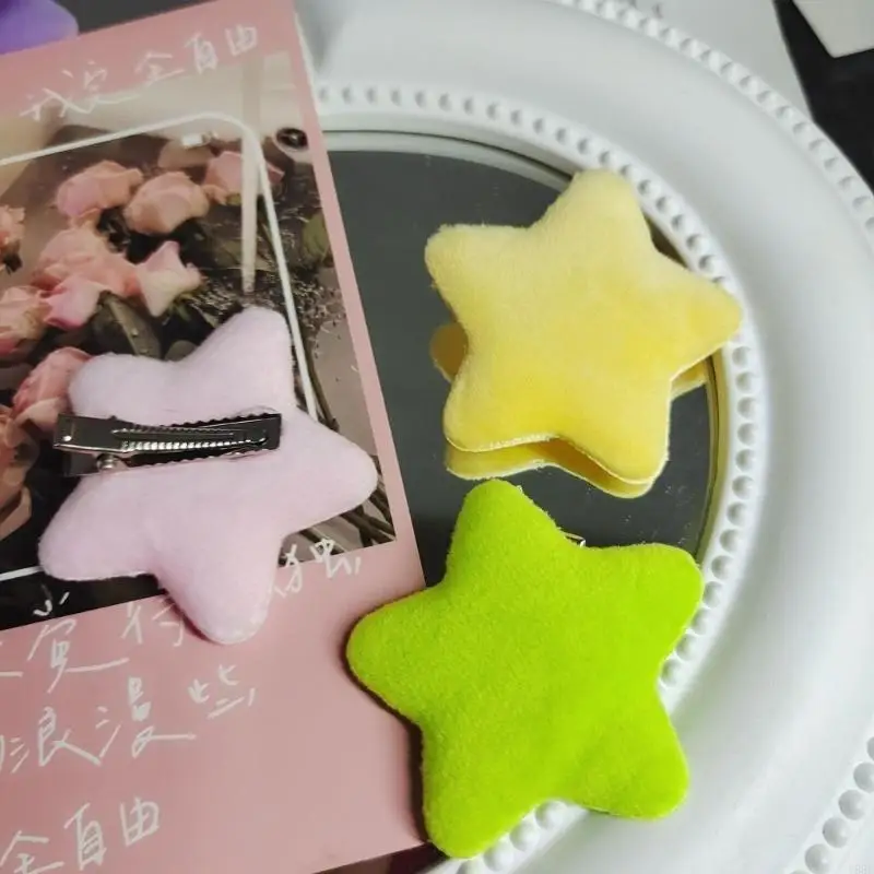 Y55F PLUSH STAR CLIP STAR ACESSÓRIOS CABELO