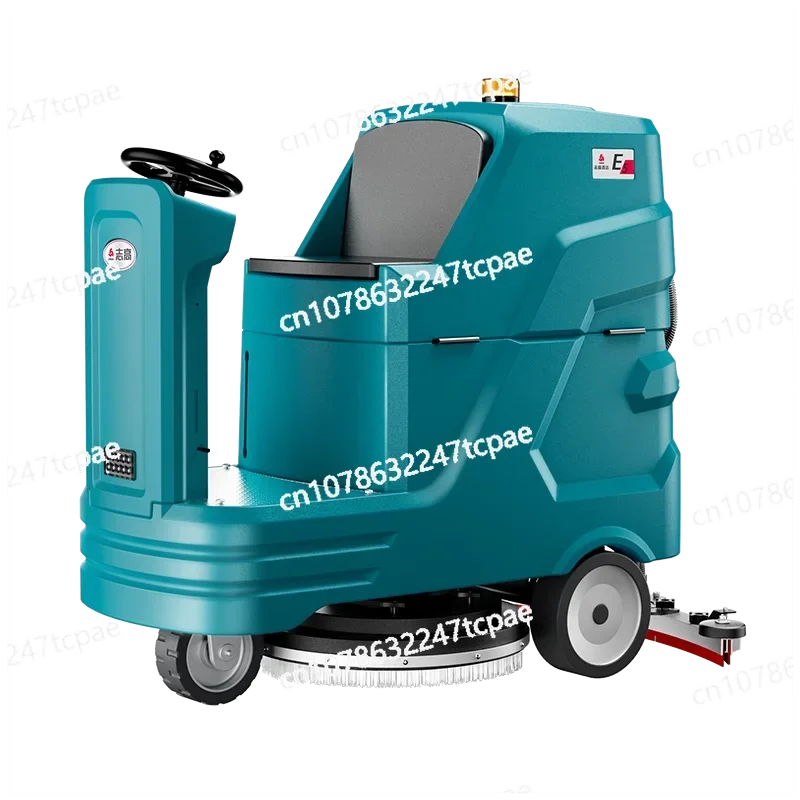 Washing Machine Commercial Workshop Industrial Supermarket Shopping Mall Garage Mopping Machine Factory Driving Property Sweeper