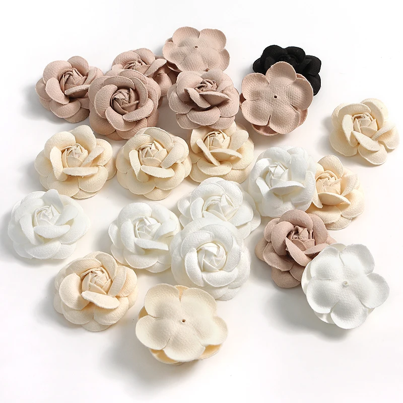 5Pcs Rose Artificial Flowers Heads Home Decor Marriage Wedding Decoration Fake Flowers DIY Craft Wreath Scrapbook Gift Accessory