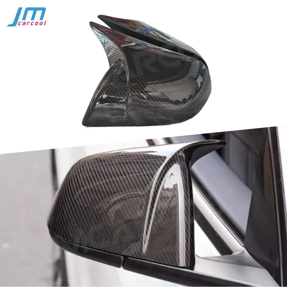Carbon Fiber Rear View Side Mirror Cover Side Review Mirror Caps For Tesla Model 3 For Model Y Side Mirror Protector Accessories