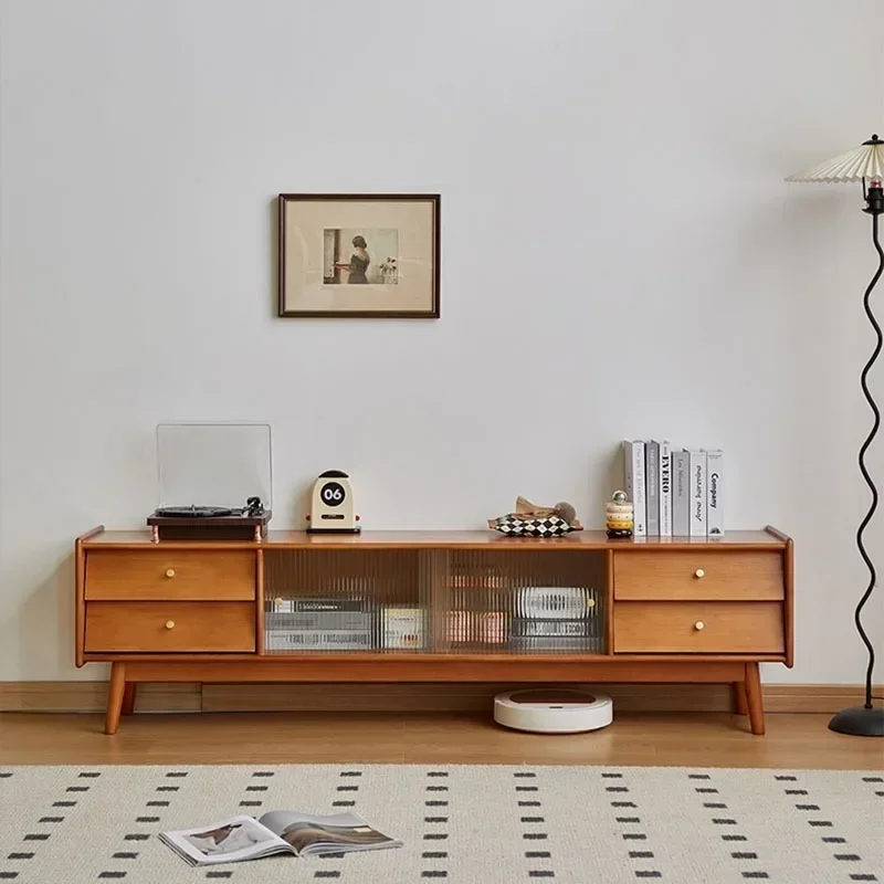 Advanced Media Console  Stand Modern Storage Cabinet  Stand Drawer Floor TV Stand Base Auxiliary Disabled  Sofa Furniture
