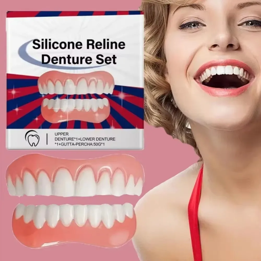 KO Silicone Veneer Kit — Full Set Teeth Cover, Confident Smile ck848