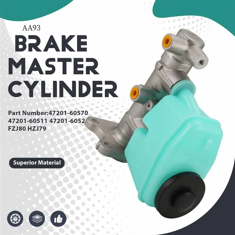 

AA-47201-60570 Car Brake Master Cylinder For Toyota Land Cruiser 1990-1998 47201-60511 47201-60521 FZJ80 HZJ79