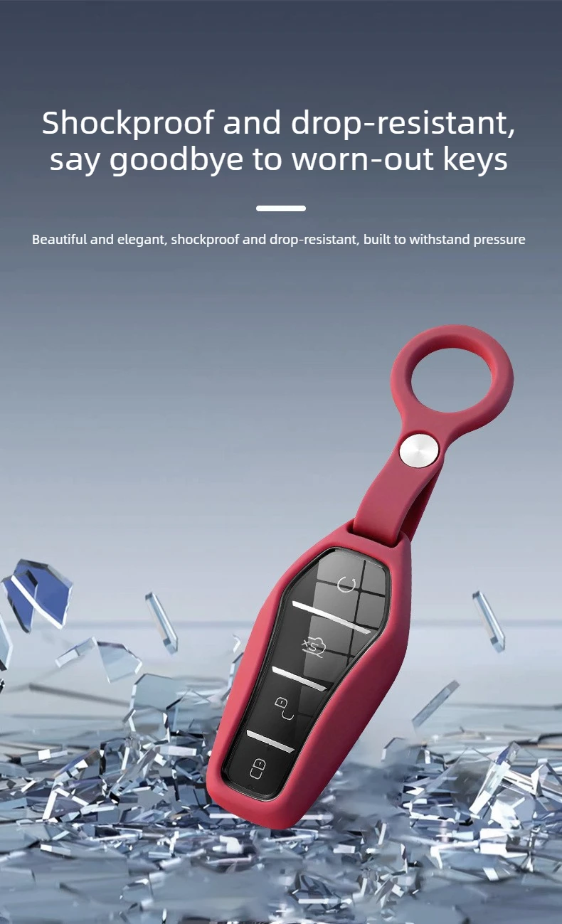 Weiche TPU Autoschlüssel-Hülle für BYD Seal U DM I Sealion 7 Song Plus Pro Dolphin Mini Atto 3 EV Schutz-Schlüsselcover Zubehör – Detail 7