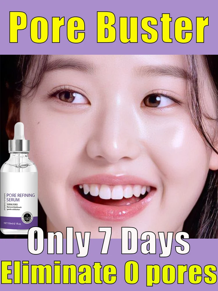 

Pore Shrinking Serum Face Removing Large Pores Tightening Repairing Facial Pore Minimizing Essence Skin Care Beauty