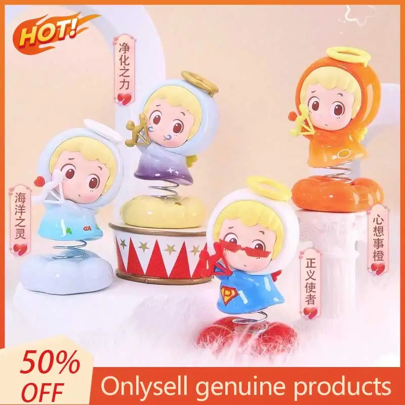 

Подлинная пиньитное облако, городская серия, мини-слепая коробка, подарок ручной работы для девочек, модное игровое украшение для рабочего стола, милая кукла