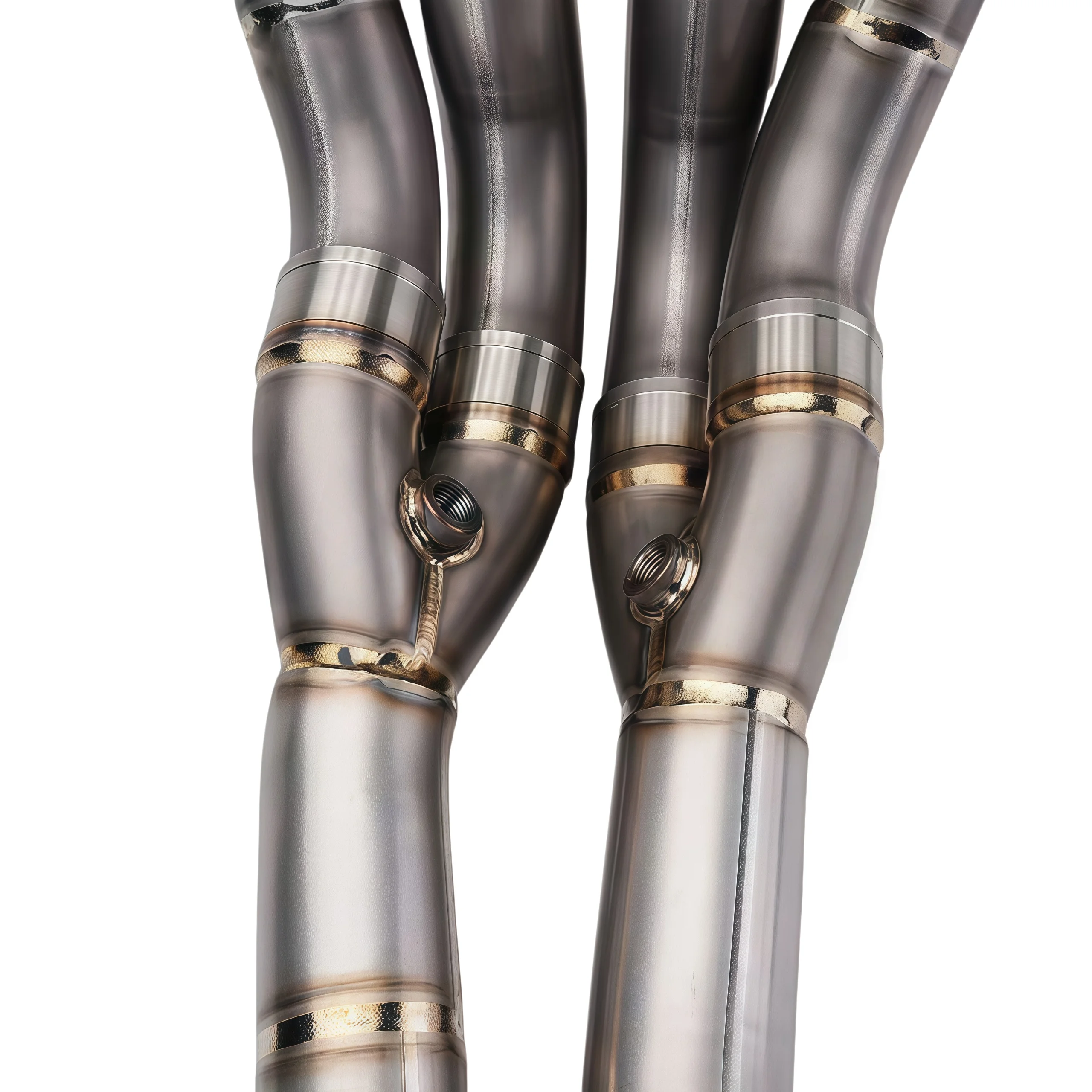 Motorcycle Exhaust System for YZF-R6 (2017-2025), Full Titanium Modified Exhaust with Enhanced Sound view 5