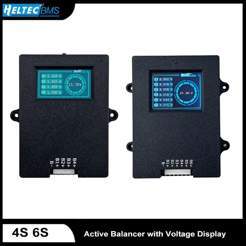 5A 4S 6S Active Balancer with Voltage Display Lifepo4 Equalizer Lipo/LTO/Lithium Titanate Battery Voltage Tester