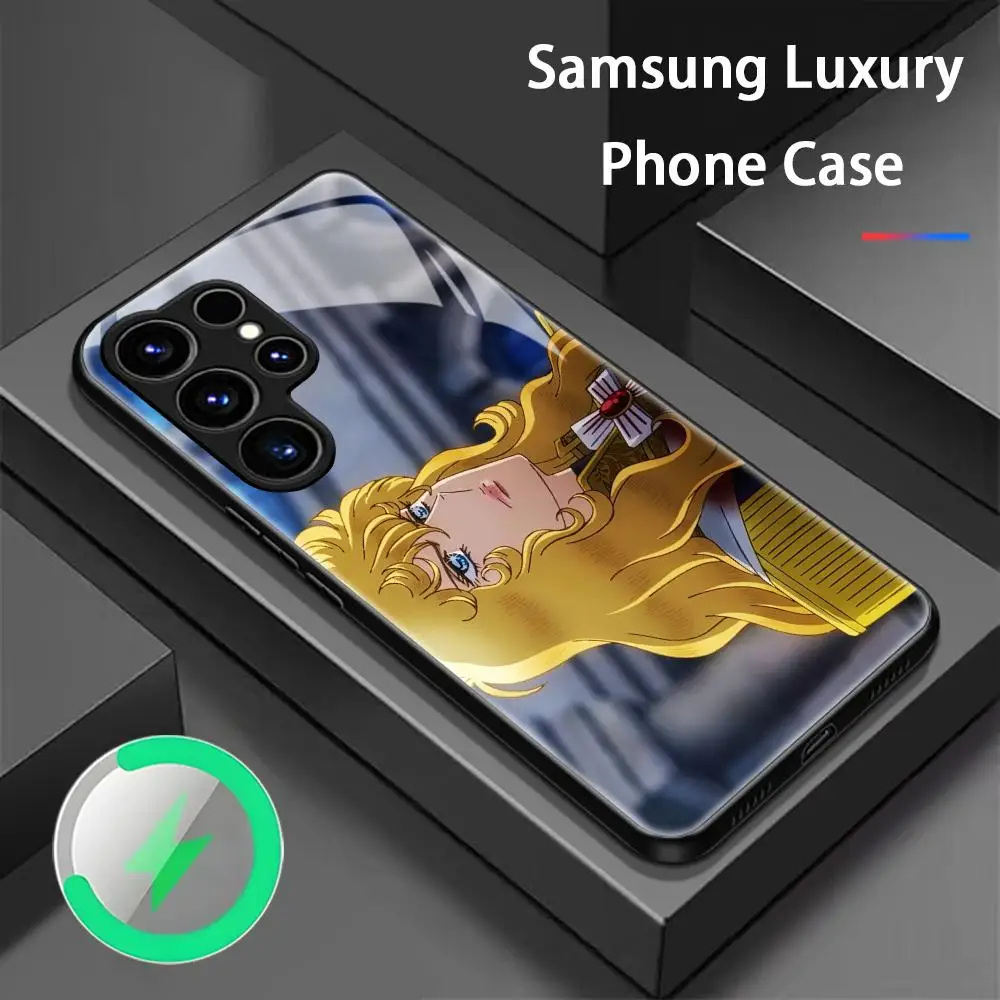Rose Of Versailles Lady oscar Phone Case For Samsung S26 S25 S24 S23 S22 S21 S20 Plus Ultra Fold A Glass Magnetic Case