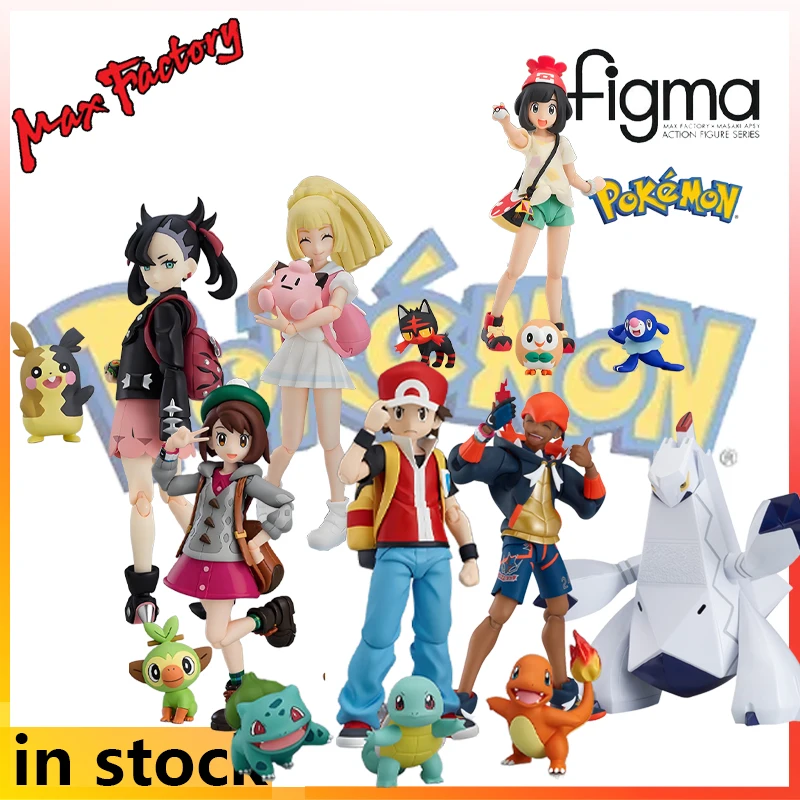 Max original produto acabado móvel requintado boneca figma série origem de pok é mon anime brinquedos modelo festival presente para meninos