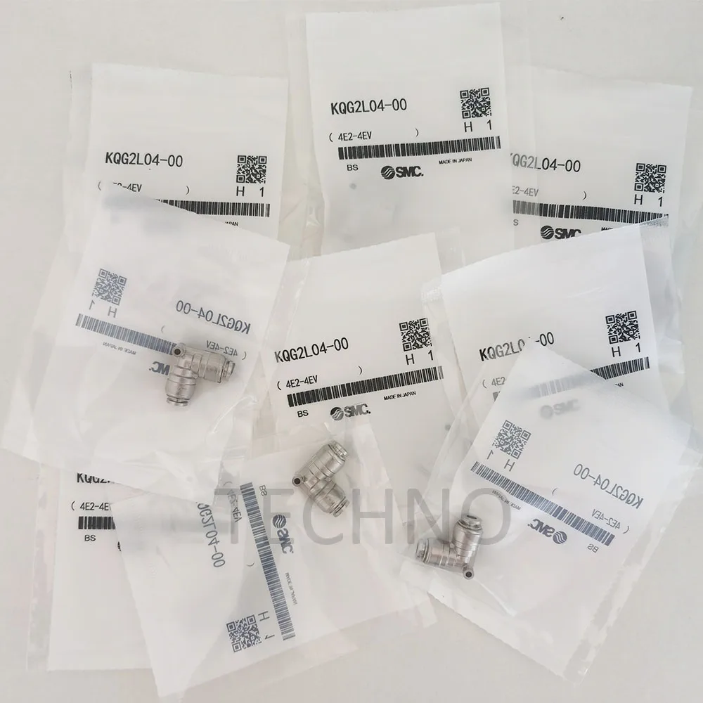 

SMC Connectors Fittings KQG2L04-00 4E2-4EV Aerospace New Energy Vehicle Machinery Manufacturing Industry SS316