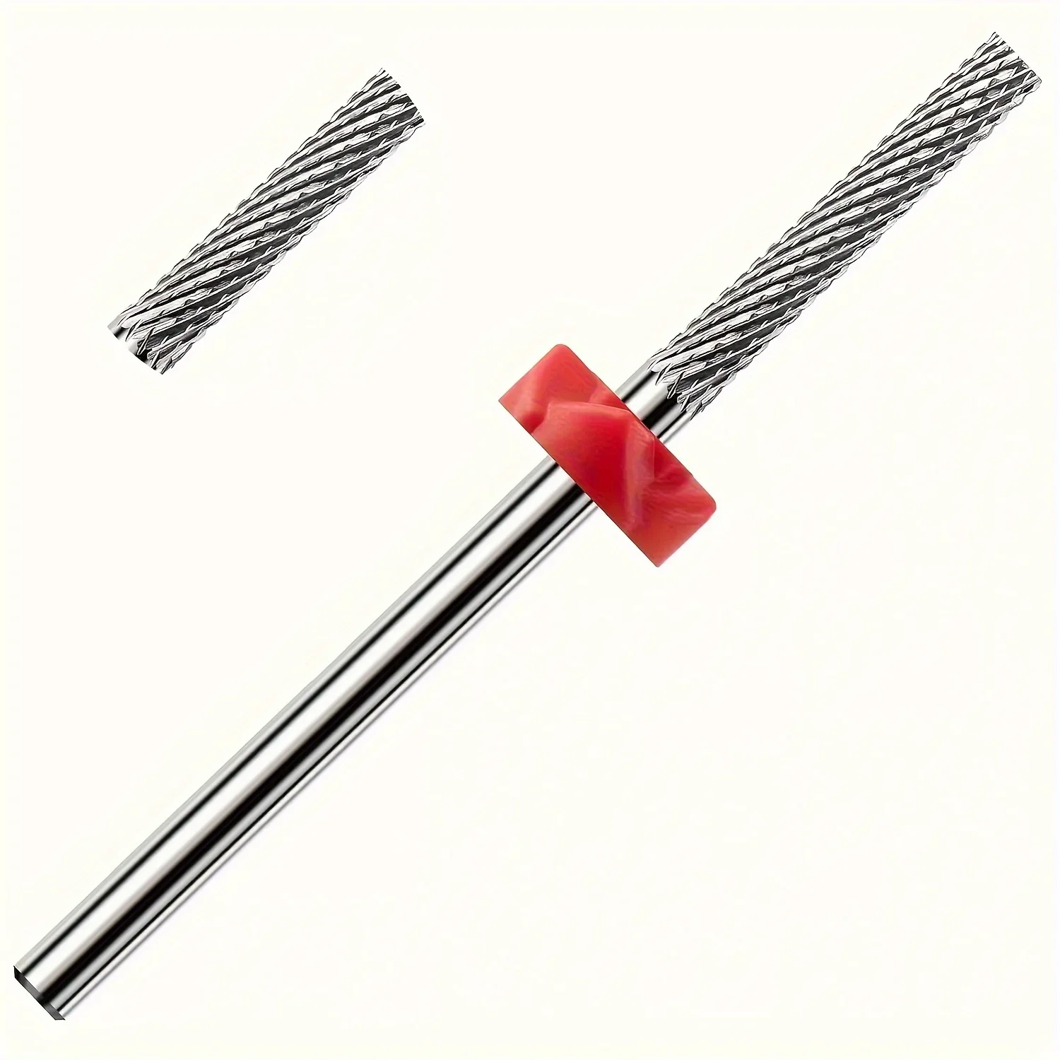 Wiertło do paznokci ze stali wolframowej Ggjoyo - bezzapachowe, profesjonalne narzędzie do manicure i pedicure do usuwania paznokci akrylowych i lakieru żelowego