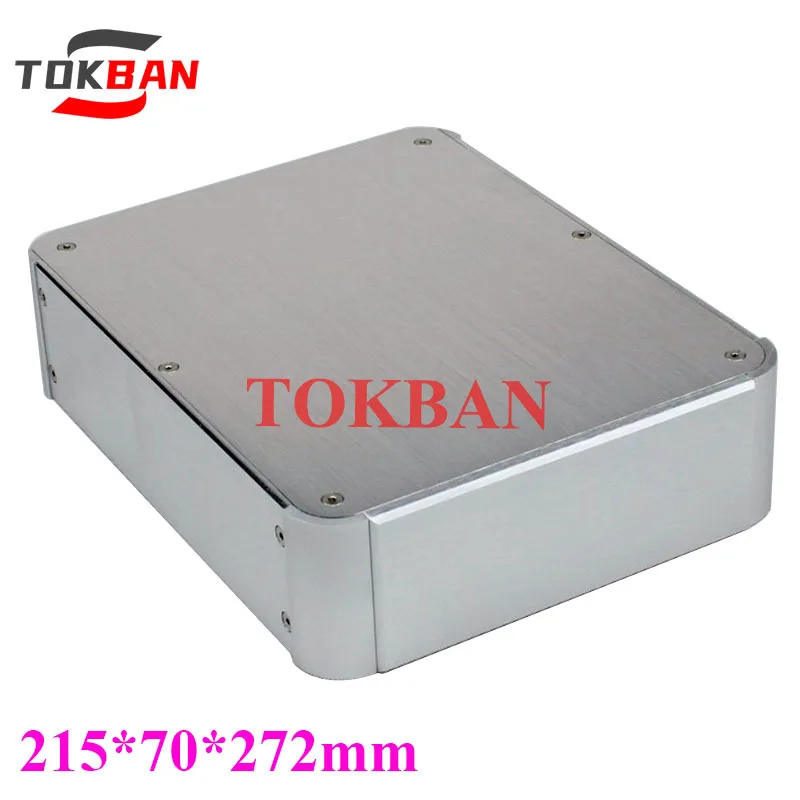 Tokban Audio WA77 215*70*272mm All Aluminum Power Amplifier Chassis Enclosure DIy Vacuum Tube Amplifier Case Shell