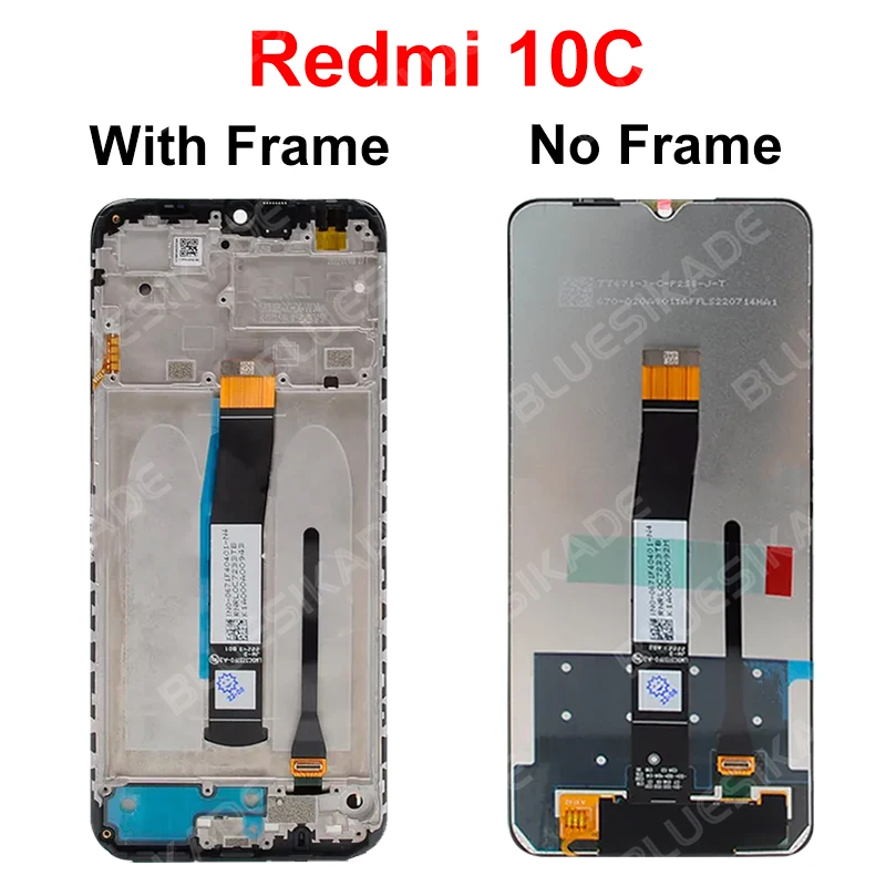 IPS For Xiaomi Redmi 10C LCD 220333QNY Display For Redmi 10A 220233L2C Touch Screen For Redmi 10 2021 LCD Display Replace Parts