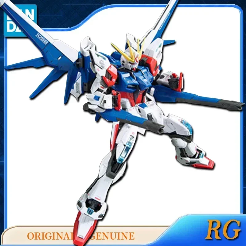 بانداي الأصلي حقيقية RG 1/144 بناء سترايك جاندام حزمة كاملة أنيمي عمل أرقام لعبة أطفال هدية تحصيل نموذج الحلي #5