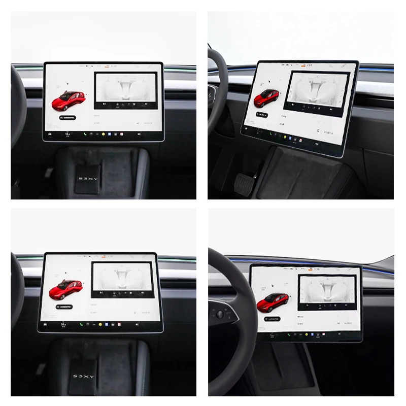 Staffa di visualizzazione della rotazione dello schermo per Tesla Model 3 2024 Highland girevole Mount Tilt Model 3 Monitor Switch 2024 accessori