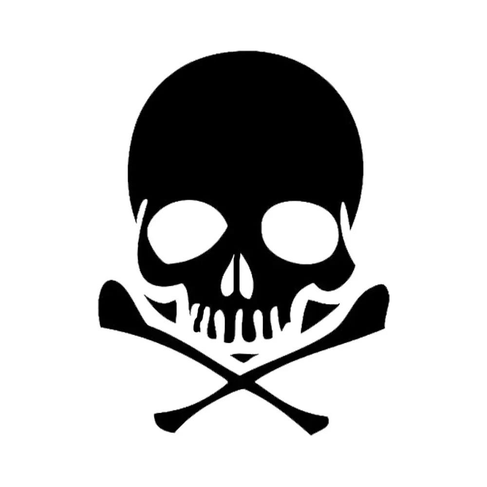 

YUIN Hot Selling Creativity Skeleton Pirate Modeling Personality Car Stickers PVC Fashion Auto Window Bumper Quality Decals