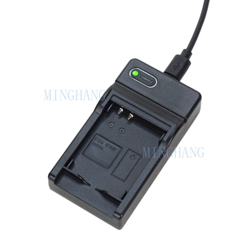 M  Battery Charger for Canon NB-5L PowerShot SD850 IS SD870 IS SD880 IS SD890 IS