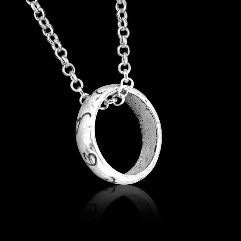 أزياء مورتال إنسترومنتس مدينة العظام قلادة الملائكية السلطة رون Shadowhunters فضية اللون رمز قلادة مجوهرات هدايا