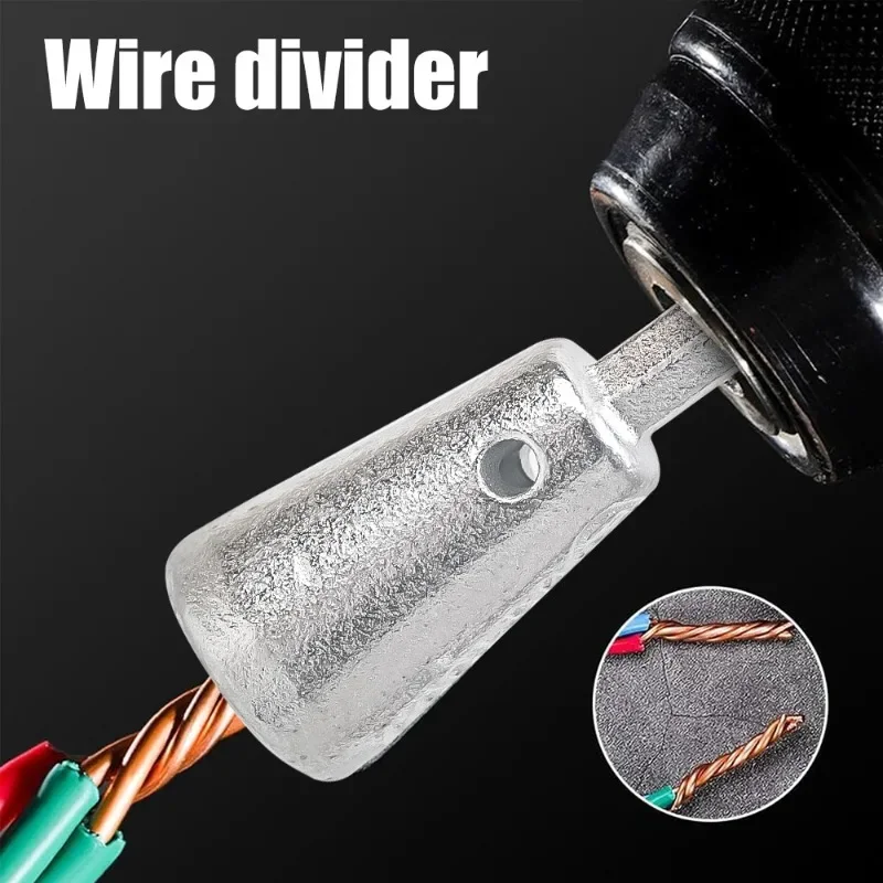 Wire Twister Wire Twisting Tool Handle Electrician Quickly Twister Cable Peeling Twister Power Drill Drivers Hardware Tool Parts