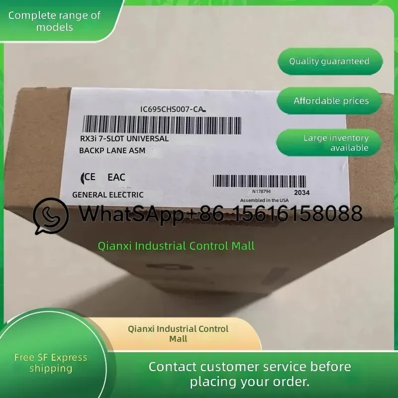 New Original IC695CHS007 Industrial Control Module PLC Backplane Chassis 7 Slot Rack for Automation System Replacement Part