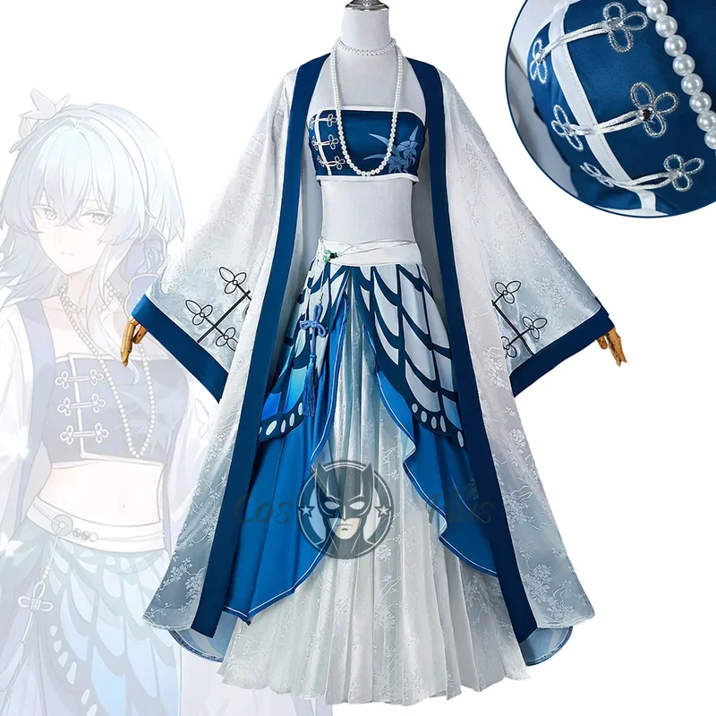 

Платье для косплея «Шоработник», игра Wuthering Waves, карнавальный костюм, платье для шоу, женская униформа для девочек, комплект одежды для ролевых игр на Хэллоуин